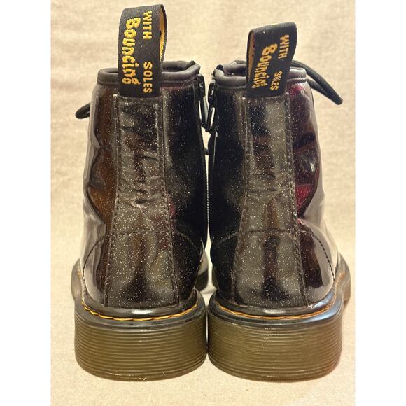 Dr. Martens 1460 Glitter J Youth Size 3 Side Zip or Lace Up - Picture 2 of 10